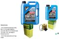 MANN Inspektionspaket 6 L LIQUI MOLY Longtime High Tech 5W-30 für Lexus IS III