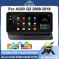 10,25" Android 14 Autoradio 8-Kern 4G LTE GPS Navi DSP 1080P für Audi Q5 Concert