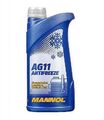 MANNOL Antifreeze AG11 Longterm 1L Frostschutz für HONDA HONDAS HUSABERGS