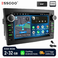 Für Opel Corsa C/D Zafira B Astra G H 2+32G Android14 DAB+ Carplay Autoradio GPS