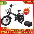 DRVETION  DrveTion Klapprad EBike E-Mountainbike Pedelec Elektrofahrrad  20Ah