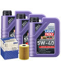 Motoröl 5W40 LIQUI MOLY Synthoil High Tech 3L+MAHLE Ölfilter