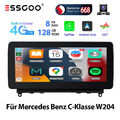 Android 13 Autoradio GPS Navi 8+128GB KAM Für Mercedes Benz C-Klasse W204 NTG4.0