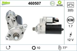 Anlasser Starter VALEO RE-GEN AT 460507 +41.65€ Pfand für VW PASSAT B6 3C2 3C5 5