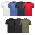 Shirt Herren Shirts XXL kurzarm Rundhals Tshirt Basic Kurzarmshirt in Übergrößen