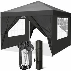 Faltpavillon Pavillon 3x6m Festzelt Wasserdicht Stabil Faltbar Party Gartenzelt