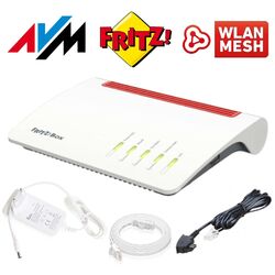 AVM FRITZBox 7590 VDSL DSL Gigabit Modem MESH WLAN Händler Ware 20002784