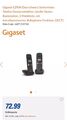 Gigaset E290A Duo DECT Schnurlostelefon - Schwarz, Seniorentelefon, Top Zustand