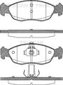 TRISCAN Bremsbelagsatz Scheibenbremse 8110 28009 für PEUGEOT 306 7B N3 N5 106 2