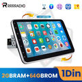 Single 1 DIN 10.1" Android 13 Autoradio mit GPS Navi Drehbarer Bildschirm 2+64GB