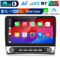 10” Carplay Android13 Autoradio Für VW Multivan T5 08-2015 GPS Navi WIFI 6+128G