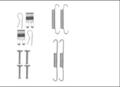 Zubehörsatz Feststellbremsbacken HELLA für LAND ROVER Freelander 2 SUV (L359)