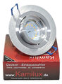 LED Einbau-Strahler Decken-Lampe Spots dimmbar in 3 Stufen 230V 5W RUNDI