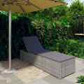 Sonnenliege Auflage Gartenliege Liege Liegestuhl Relaxliege Poly Rattan vidaXL