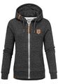 Damen Sweatjacke Hoodie Sweatshirt Pullover Zipper Jacke RD-020