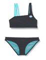 ARENA Damen Badeanzug Bikini Set Icons Mono, Zweiteilig Ash Grau D36