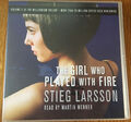 Stieg Larsson - The Girl Who Played With Fire (6 CDs) Audiobuch - audio book