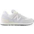 New Balance Damen Grau Wildleder Sneaker Freizeitschuhe Sportschuhe (WL574AG2)