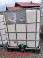 1000 Liter IBC Regentonne Wassertank Wassertonne Gitterbox neuwertig Brennholz