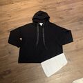 Sweatshirt Mit Bluse Kapuzenpullover, Gr. 44/46Rick Cardona, schwarz 