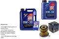 INSPEKTIONSKIT FILTER LIQUI MOLY ÖL 6L 0W-30 für Mazda CX-7 ER 2.3 MZR DiSI