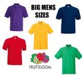 Herren Poloshirt FOTL BIG LARGE Fruit of the Webstuhl Arbeitskleidung Freizeit XL 2XL 3XL