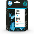 HP 305 HP 305XL Original Tinte Patrone Druckerpatrone Multipack Set für Deskjet