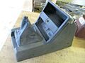 Ford Granada MK3 Mittelkonsole Konsole / center console / console centrale 