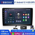 DAB+ MIK Kam Autoradio Carplay 32G Android 13 Für Fiat Ducato 2006-2022 GPS WIFI