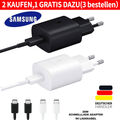 Original Samsung Super Schnellladegerät 25W USB-C Ladekabel Galaxy S22 S23 S21DE