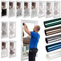 6,57€/m² Fensterfolie Sichtschutzfolie Milchglasfolie selbstklebend Fenster