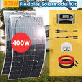 200W 400W 600W Flexibel Solarpanel Solarmodul Kit für Wohnmobil Dächer Camping