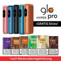 Glo Hyper Pro Tabakerhitzer + 160 Gratis Sticks Neo / Veo