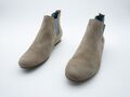 Tamaris Damen Chelsea Boots Stiefelette Ankle Boots beige Gr 39 EU Art 18787-56