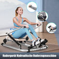 LCD Rudergerät Rudermaschine Ruderzugmaschine Klappbar Fitness Cardio bis 120kg