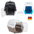 Transportbox für Haustiere Hundetransportbox Katzentransportbox PP Tragetasche 