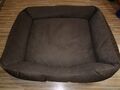 Hundesofa / Hundebett 90x 80 braun