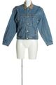 TOMMY HILFIGER Jeansjacke Damen Gr. DE 38 blau-creme Casual-Look