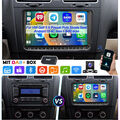 DAB+ Android 13 Autoradio Navigation Für VW Skoda Seat Carplay GPS NAVI BT 4+64G