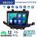 64G Apple Carplay Für Opel Astra K 2015-2019 Autoradio Android 13 GPS Navi WIFI