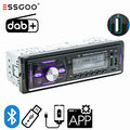 DAB+ Autoradio RDS AM FM 2x USB BT Freisprecheinrichtung SD AUX IN 1 DIN PLAYER