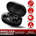 TWS kabelloser Bluetooth-Kopfhörer In-Ear-Headset mit Mikrofon Wasserdicht