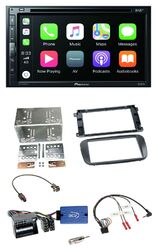 Pioneer DVD 2DIN Lenkrad DAB Bluetooth USB Autoradio für Ford S-Max Mondeo 07-14