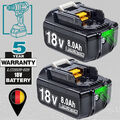 2x 18V 8000mAh Ersatzakku Für Makita BL1850 BL1830 BL1840 BL1860B AKKU mit LED