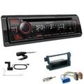 Kenwood Autoradio Spotify DAB Bluetooth Einbauset für Suzuki Splash 2008-2014