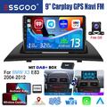 1+32G 9" Autoradio GPS Navi Android 13 Carplay DAB+ FM Für BMW X3 E83 2004-2012