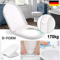 WC Sitz Toiletten Deckel Klodeckel Klobrille Absenkautomatik SoftClose Duroplast