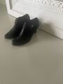 GABOR Stiefelette Gr. 5 Schwarz ANKLE BOOTS 38 Glattleder 