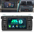 Für BMW E46 3er 318 320 325 M3 Carplay Autoradio Android 13 GPS Navi RDS 2+64GB