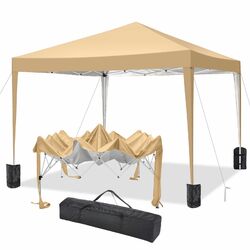 Pavillon 3x3/3x6m Wasserdicht Faltpavillon Pop Up Partyzelt Gartenzelt UV Schutz